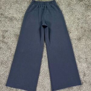 SPANX Air Essentials Wide Leg Full Length Classic Navy Drawstring, Petite 2X